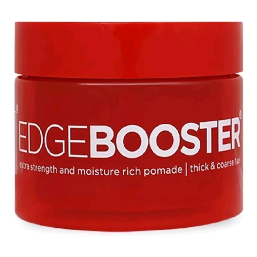 Edge Booster Style Factor Extra Strength Moisture Rich Pomade | Thick Coarse Hair (Pink Sapphire) - Gel Formula for Stylish Haircare