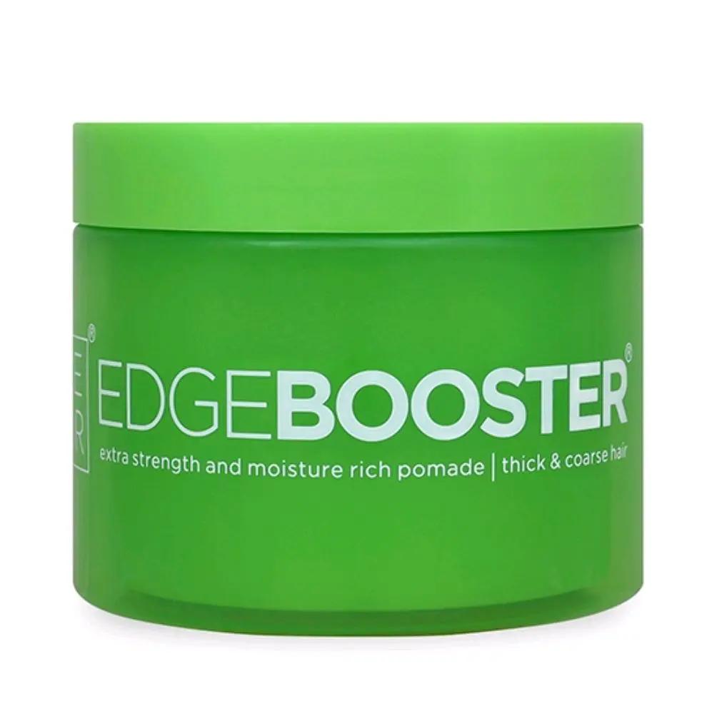 Edge Booster Style Factor Extra Strength Moisture Rich Pomade | Thick Coarse Hair (Pink Sapphire) - Gel Formula for Stylish Haircare