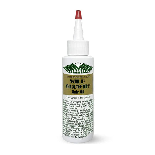 Wild Growth Hair Oil - 4oz, Haircare Root Enhancer Thickening Regrowth Formula Thicker Stronger Hair Strengthening Hair