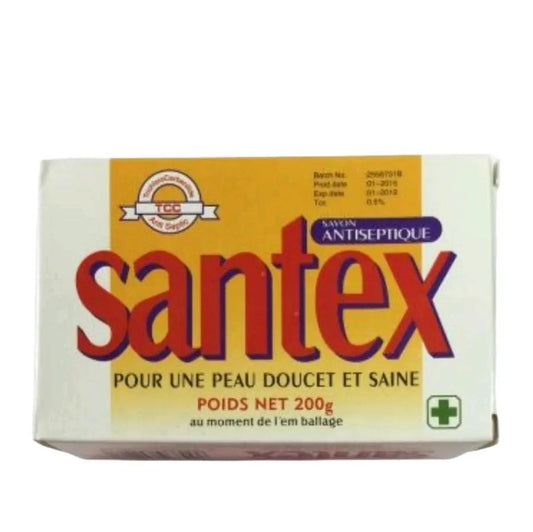 Santex Soap For A Healthy and Soft Skin 200g Antiseptique Savon for Healthy Skin Care