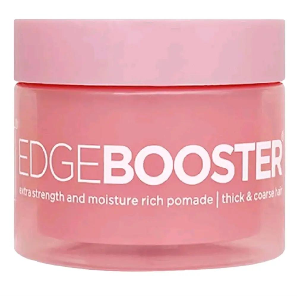 Edge Booster Style Factor Extra Strength Moisture Rich Pomade | Thick Coarse Hair (Pink Sapphire) - Gel Formula for Stylish Haircare
