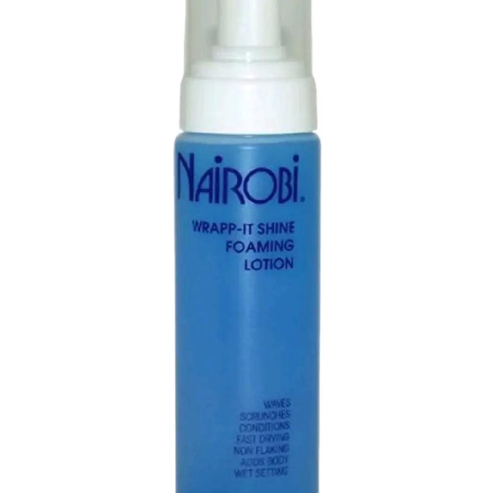 Nirobi Wrapp-It Shine Foaming Lotion 8 oz - Luxurious Formula for Enhanced Skin Care in Nirobi BEAUTY Line - Gel, Haircare