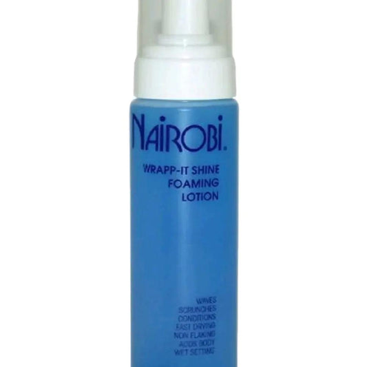 Nirobi Wrapp-It Shine Foaming Lotion 8 oz - Luxurious Formula for Enhanced Skin Care in Nirobi BEAUTY Line - Gel, Haircare